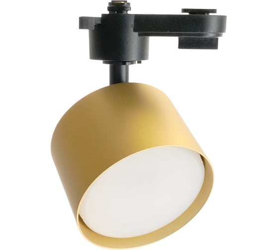 Изображение товара Трековый однофазный светильник FERON al159 на шинопровод под лампу gx53 15W, золото, 48717