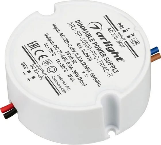 Изображение товара Блок питания Arlight ARJ-SP-40900-PFC-TRIAC-R 1шт 040970