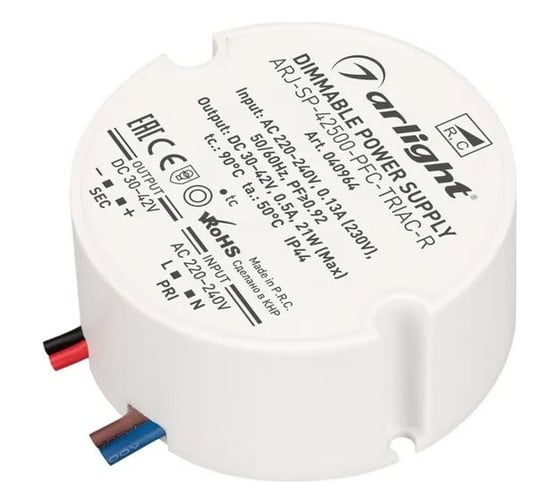 Изображение товара Блок питания Arlight ARJ-SP-42500-PFC-TRIAC-R 1шт 040964