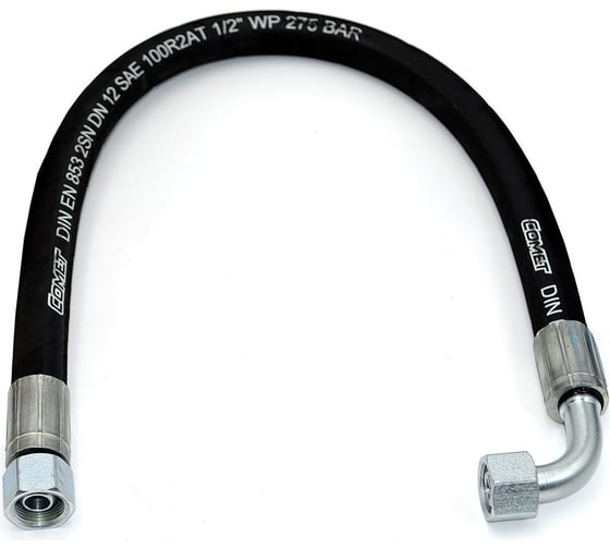 Изображение товара Рукав РВД HIMPT 12-2sn s24 dk (м20x1.5) 27.5мпа 0650 0-90 00-00002514