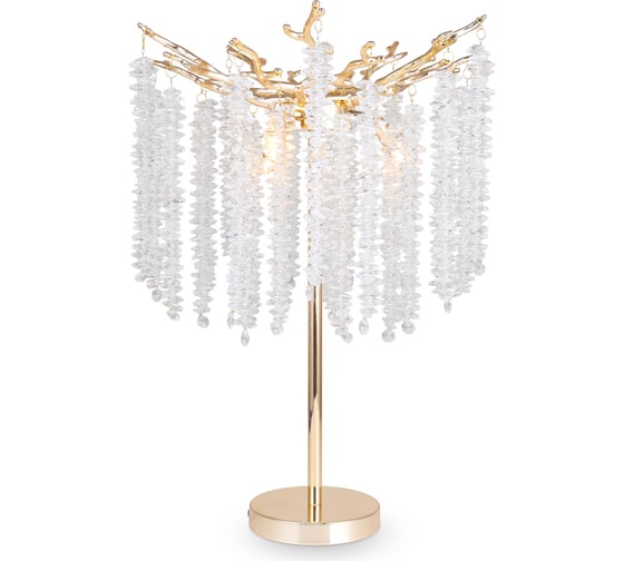 Изображение товара Настольный светильник Freya mineral 3хg9x40w металл золото FR1010TL-03G