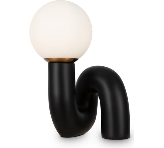 Изображение товара Настольный светильник Freya slide 1хe14x60w полирезин черный FR5283TL-01R