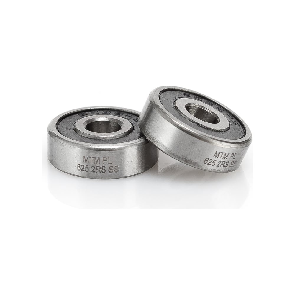 Изображение товара Подшипник шариковый однорядный MTM 180025 625 SS 2RS нержавеющая сталь 16х5х5 мм