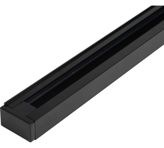 Изображение товара Однофазный шинопровод Jazzway L-1000мм PTR 1M-BL накладной/подвесной для трекового освещения черный 5026322