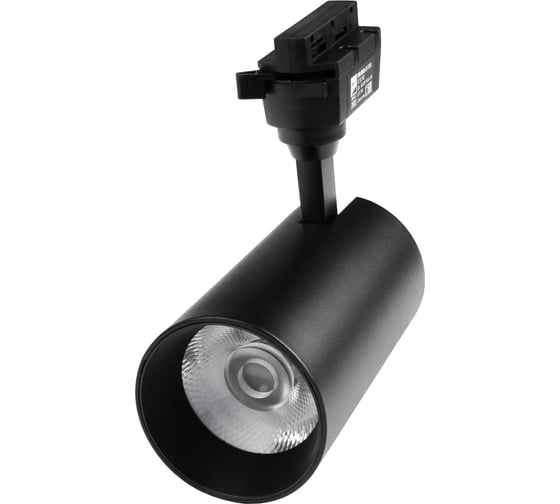 Изображение товара Светодиодный светильник Jazzway трековый PTR 0740 40Вт 3000К IP40 24град. BL черный 5018648