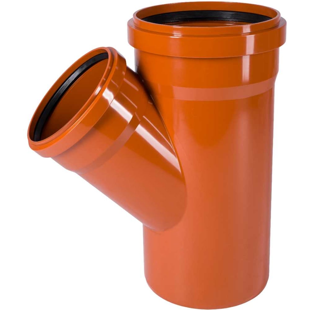 Изображение товара Тройник наружной канализации Ostendorf 45 градусов 250х200