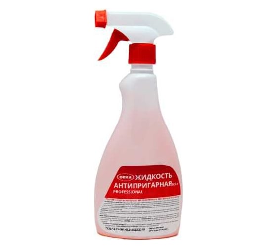 Изображение товара Антипригарная жидкость Proffessional 0.5 л, триггер Deka УТ-00000303