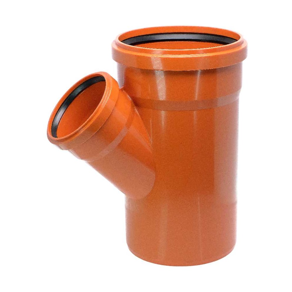 Изображение товара Тройник наружной канализации Ostendorf 45 градусов 200х125