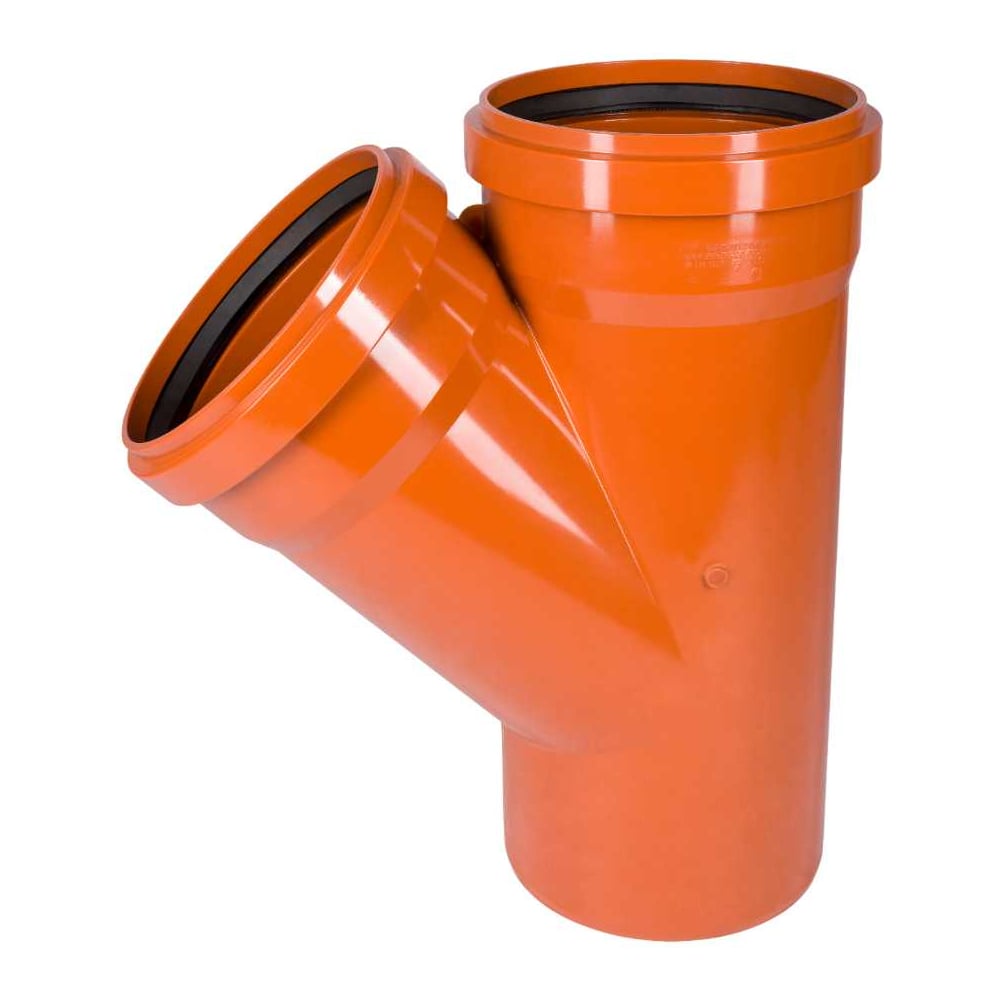 Изображение товара Тройник наружной канализации Ostendorf 45 градусов, 250х250 224300