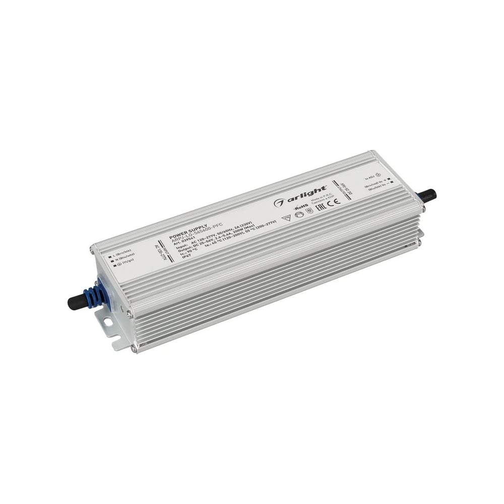 Изображение товара Блок питания Arlight ARPJ-LG-565600-PFC для светодиодов 200 Вт IP 67