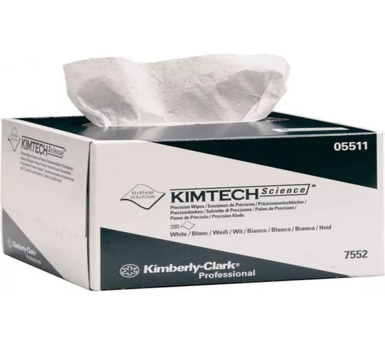 Изображение товара Бумажные салфетки для оптики Kimberly-Clark Kimtech Science 286 шт/упак 7552