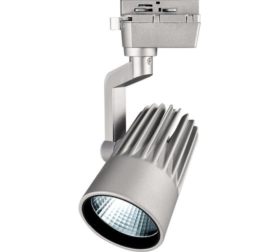 Изображение товара Светодиодный светильник Jazzway трековый PTR 0140-2 40Вт 4000К IP40 24 градуса GR серый 5023765