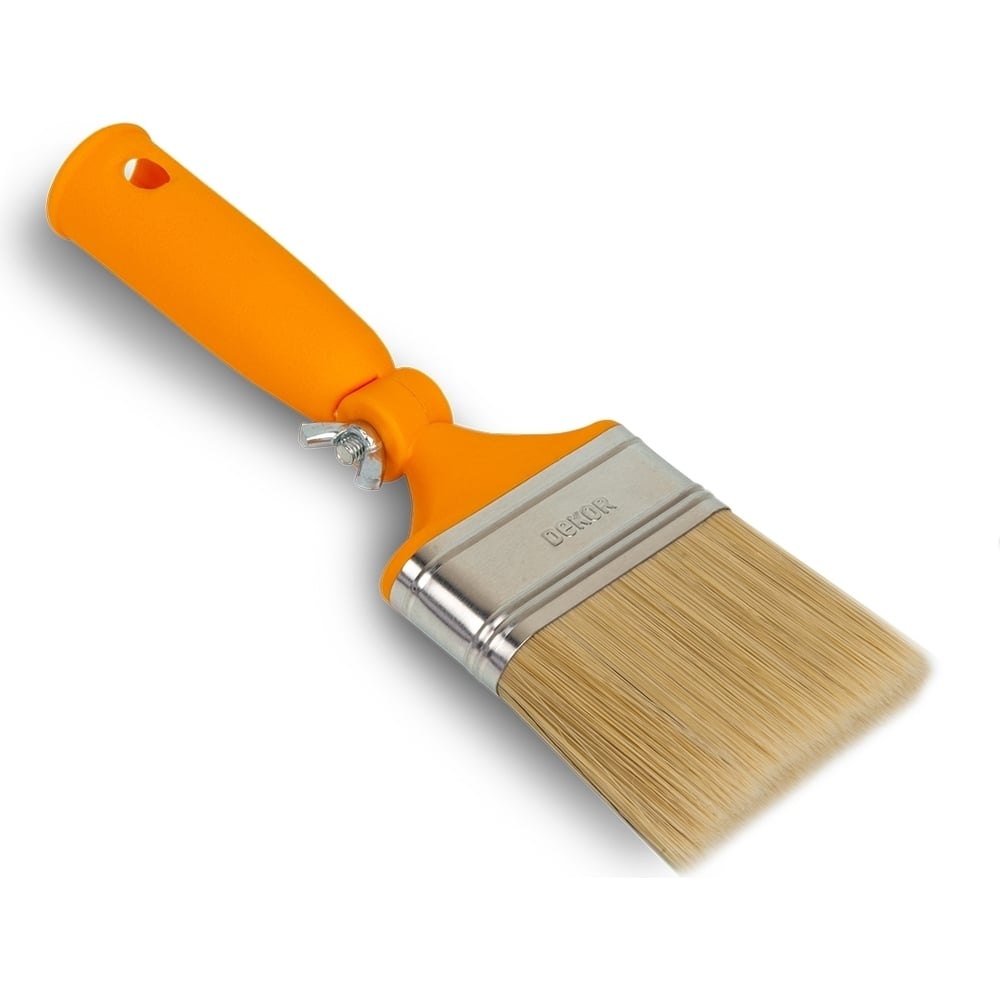 Изображение товара Кисть с углом наклона DEKOR 3" 6477 для водных ЛКМ профессиональная