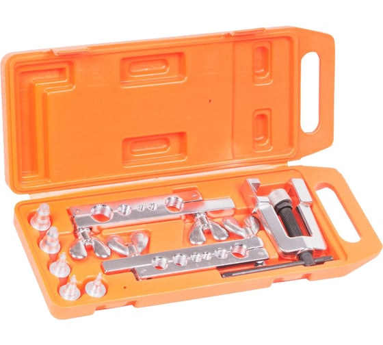Изображение товара Набор для развальцовки трубок АвтоDело 5-19 мм 8 предметов пластмассовый футляр 40409 13695