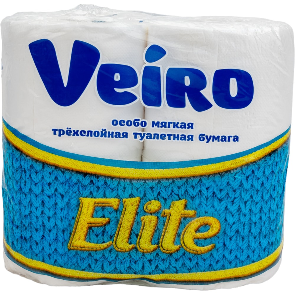 Трехслойная бумага VEIRO бытовая трехслойная бумага veiro