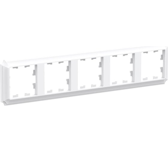 Изображение товара 5-постовая, универсальная рамка Systeme Electric Atlasdesign antique лотос ATN101305