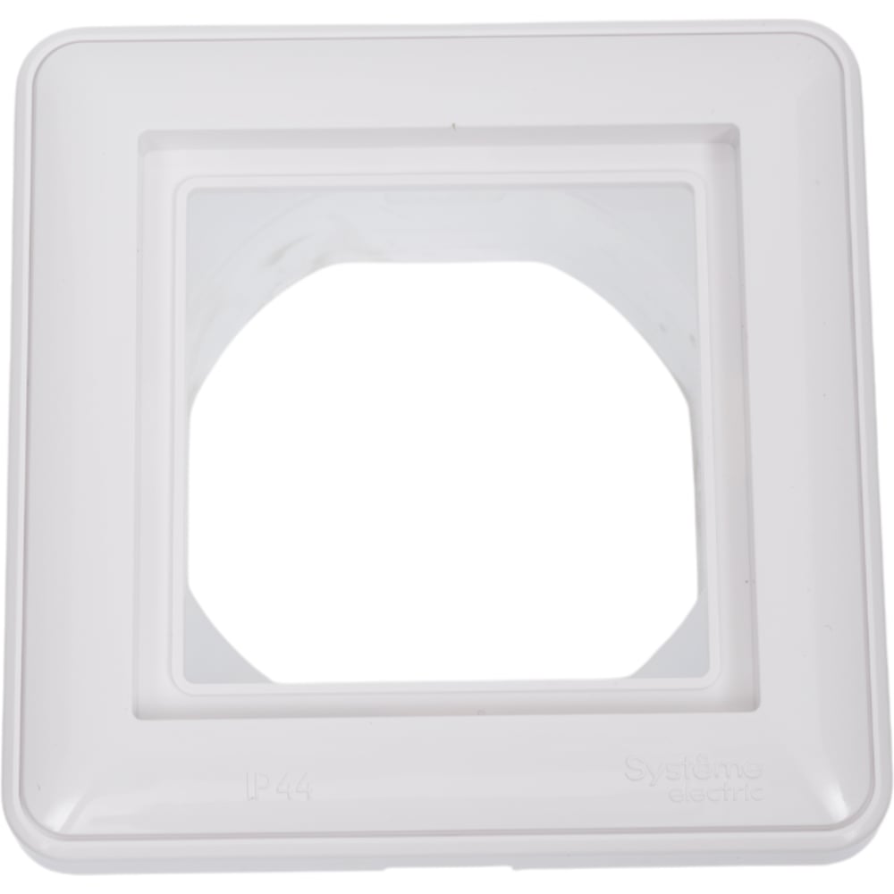 Изображение товара Рамка Systeme Electric Wessen 59 белая IP44 KD-1B-18 для монтажных систем