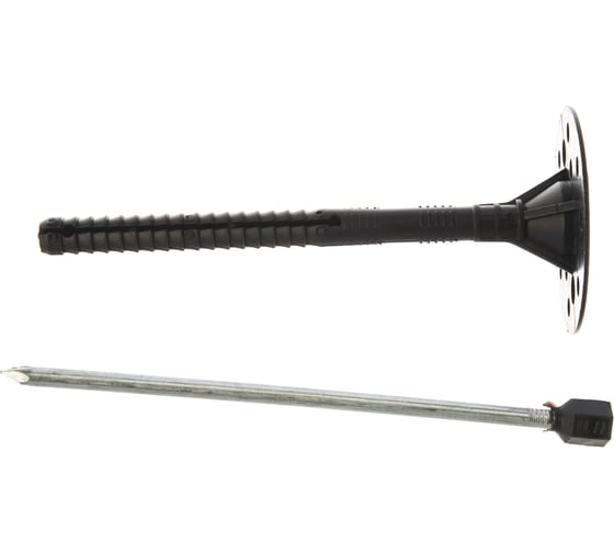 Изображение товара Дюбель для теплоизоляции с оц.гвоздем и термоголовкой INTERFIX 10х140, 300 шт 28981