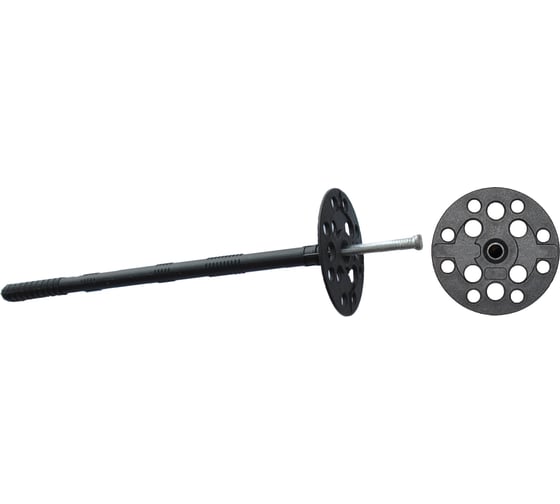 Изображение товара Дюбель для теплоизоляции с металлическим гвоздем INTERFIX ИЗМ 10х180, 250 шт 28959