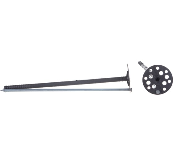 Изображение товара Дюбель для теплоизоляции с металлическим гвоздем INTERFIX ИЗМ 10х260, 200 шт 28962