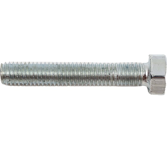 Изображение товара Болт STEELREX DIN 933, класс прочности 5,8, цинк, М5x30 мм, 70 шт. 0211005030B500007064