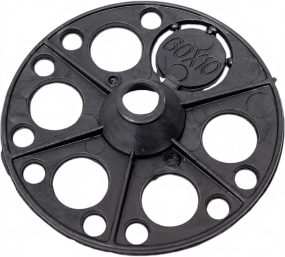 Изображение товара Шайба для крепления теплоизоляции STEELREX Рондоль, 6x60 мм, с термоколпачком, 50 шт. 0431006060PP00005008