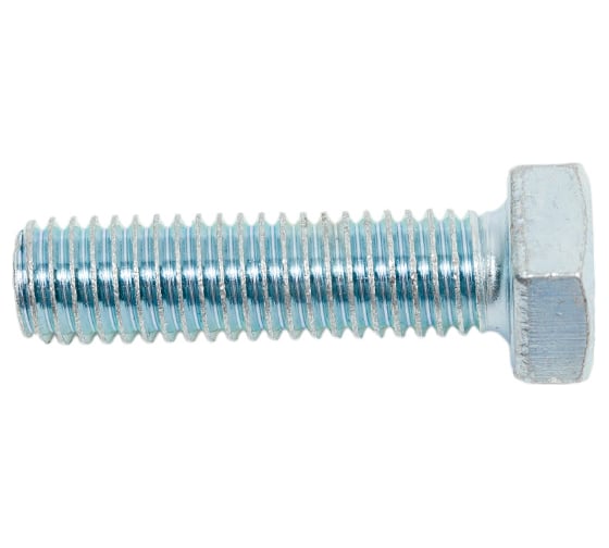 Изображение товара Болт STEELREX DIN 933, класс прочности 5,8, цинк, М8x30 мм, 50 шт. 0211008030B400005032