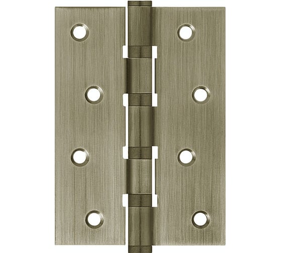 Изображение товара Универсальная петля AJAX 4B/P 100x70x2 AB бронза, пакет 38113