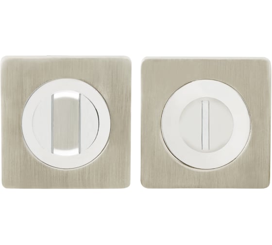 Изображение товара Поворотная ручка AJAX BK6 JK SN/CP-3 матовый никель/хром 41383