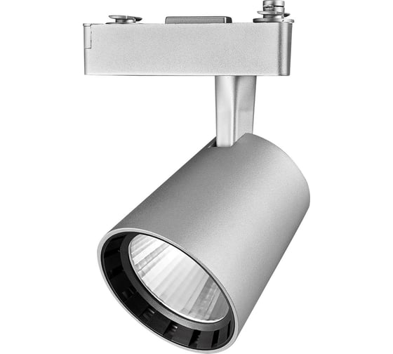 Изображение товара Светодиодный светильник Jazzway трековый PTR 0315 15Вт 4000К IP40 24град. GR серый 5023789