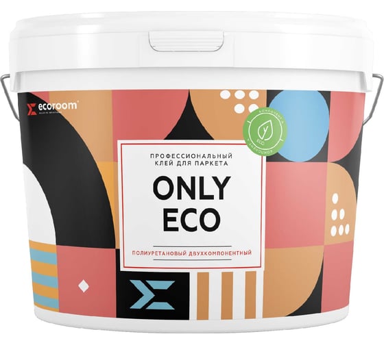 Изображение товара Полиуретановый клей ONLYeco 2К для паркета, 6кг комплект из 2-х частей: А+Б 993-1-6