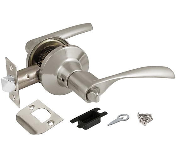 Изображение товара Ручка защелка AJAX 6010 SN-B фик. мат. никель 39519