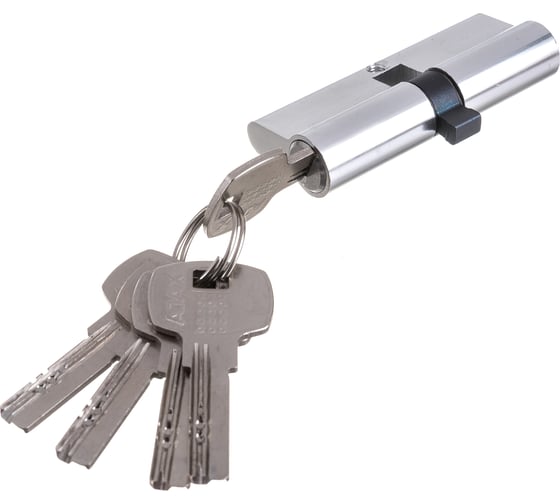 Изображение товара Цилиндровый механизм AJAX AX200/80 mm 35+10+35 CP хром 5 кл. 39863