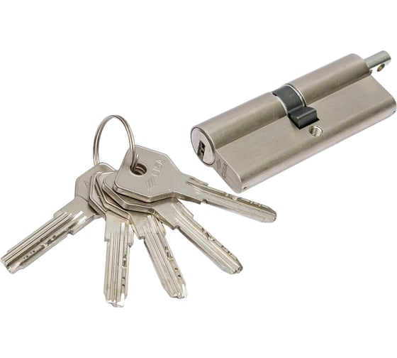 Изображение товара Цилиндровый механизм под вертушку CISA ASIX OE302-18.12 80 мм/35+10+35, НИКЕЛЬ 15752