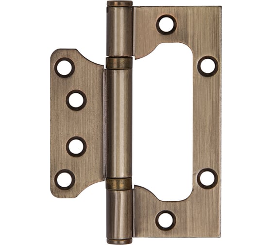 Изображение товара Универсальная петля без врезки AJAX 100/P-2B 100x2,3 AB бронза 39751