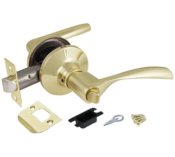 Изображение товара Ручка защелка AJAX 6010 PB-B фик. золото 39513