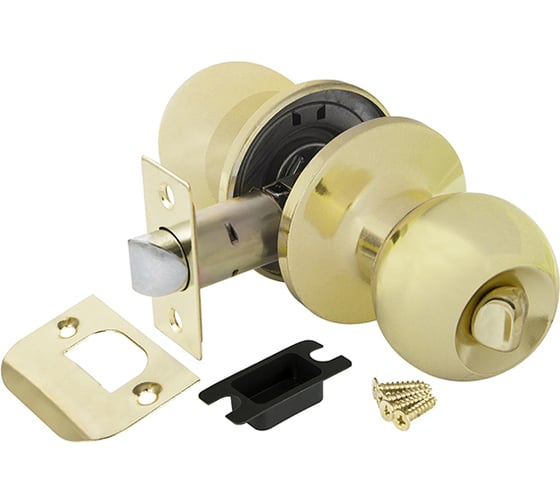 Изображение товара Ручка защелка AJAX 6082 PB-B фик. золото 39531