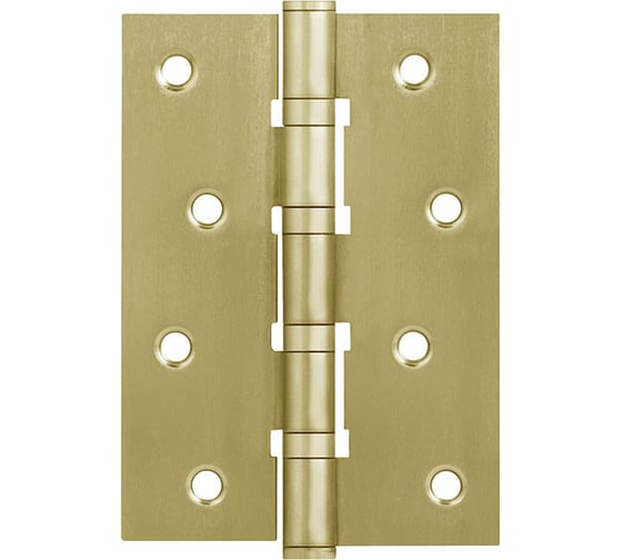 Изображение товара Универсальная петля AJAX 4B/P 100x70x2 SB мат. золото, пакет 38119