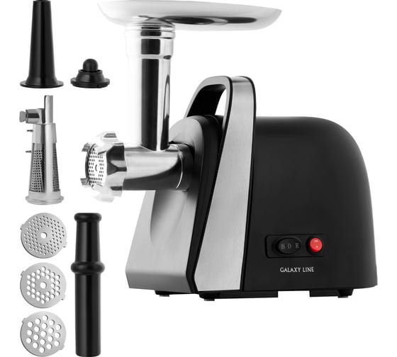 Изображение товара Электрическая мясорубка Galaxy Line gl 2419 1600 Вт, производительность 1,5 кг в мин 7020424190