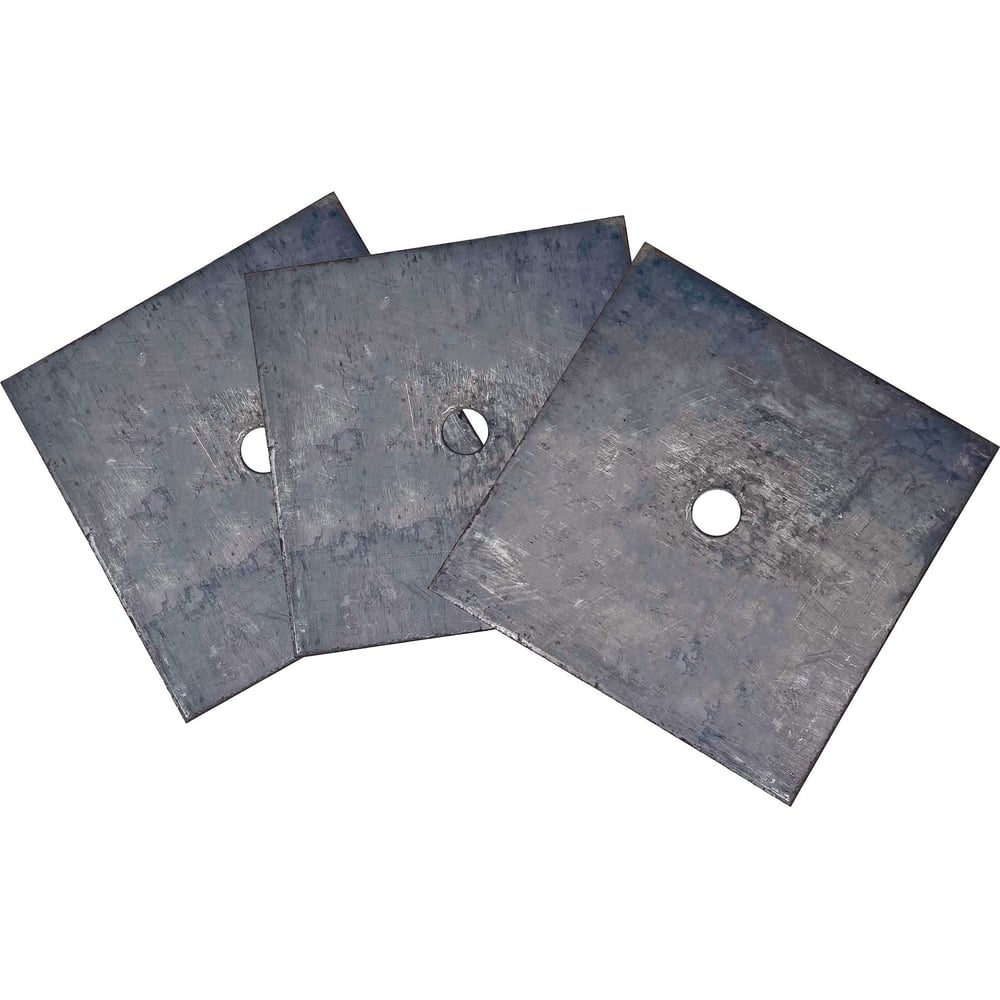 Изображение товара Шайба стальная 150x150x4 мм, 10 штук от Промышленник