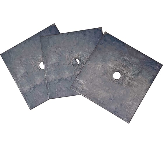 Изображение товара Шайба 150x150x4 мм, 10 шт Промышленник Ш15154