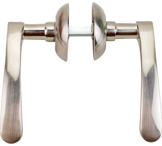 Изображение товара Раздельная ручка AJAX CORSA AJ SN/CP-3 матовый никель/хром, квадрат 105 мм 39117