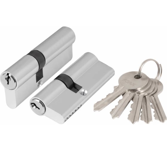 Изображение товара Цилиндровый механизм AJAX AX100/80 mm 35+10+35 CP хром 5 кл. 39837