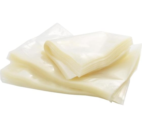 Изображение товара Вакуумный пакет для упаковки ООО Комус 3 слоя, 200x300 мм, 90-100 мкм, 1000 шт. 398679