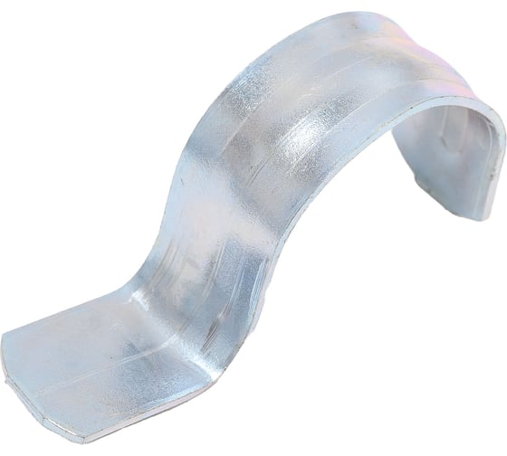 Изображение товара Металлическая однолапковая скоба КрепПак СМО 31-32 для монтажного пистолета, без отверстий, 50 шт. в упаковке 011.1131