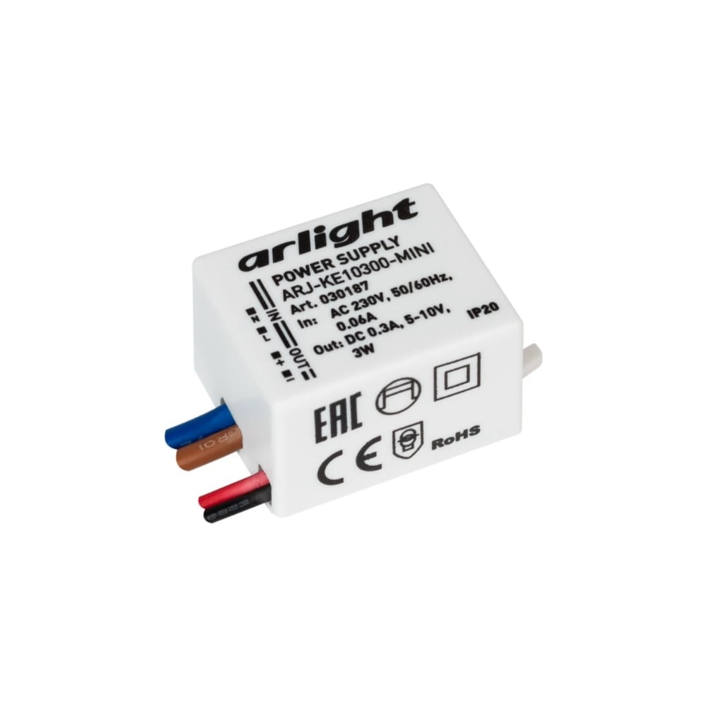 Изображение товара Блок питания Arlight ARJ-KE10300-MINI 1шт 030187