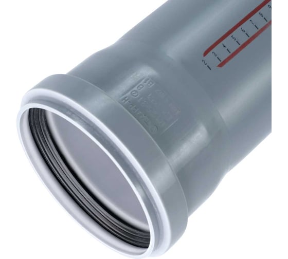 Изображение товара Канализационная труба Ostendorf 125х3000 мм 116070