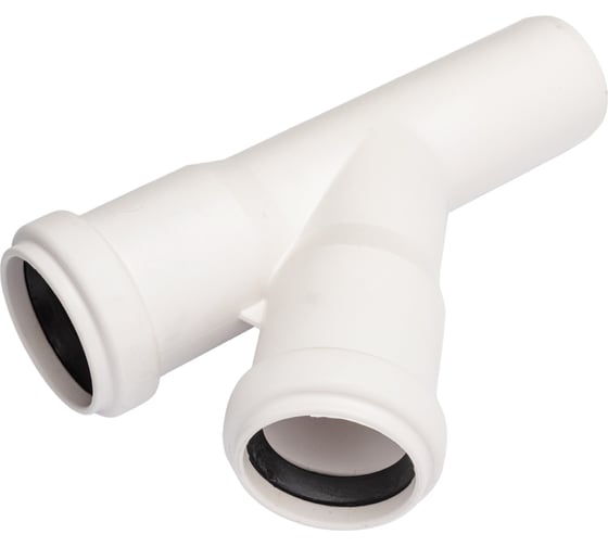 Изображение товара Канализационный тройник Ostendorf белый 45 градусов 32х32 559600
