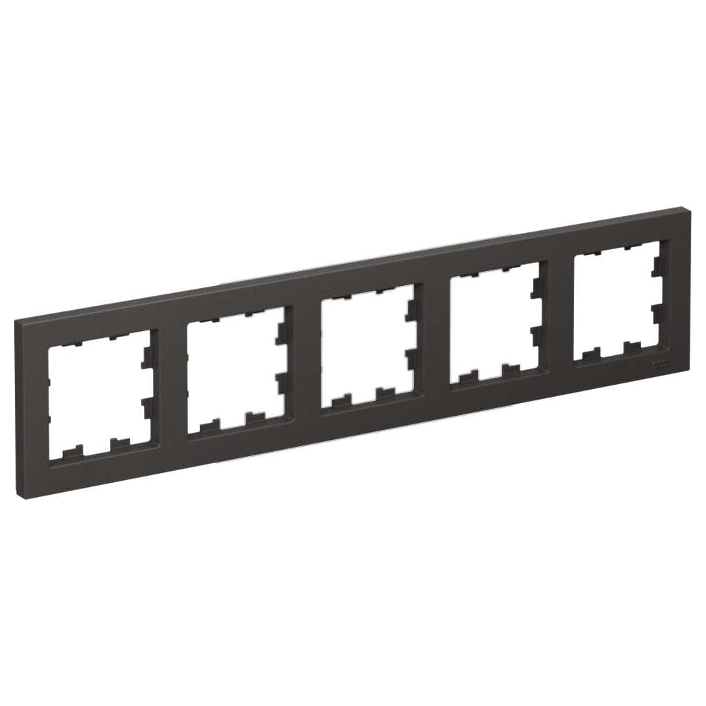 Изображение товара 5-постовая рамка Systeme Electric Atlasdesign базальт ATN001405