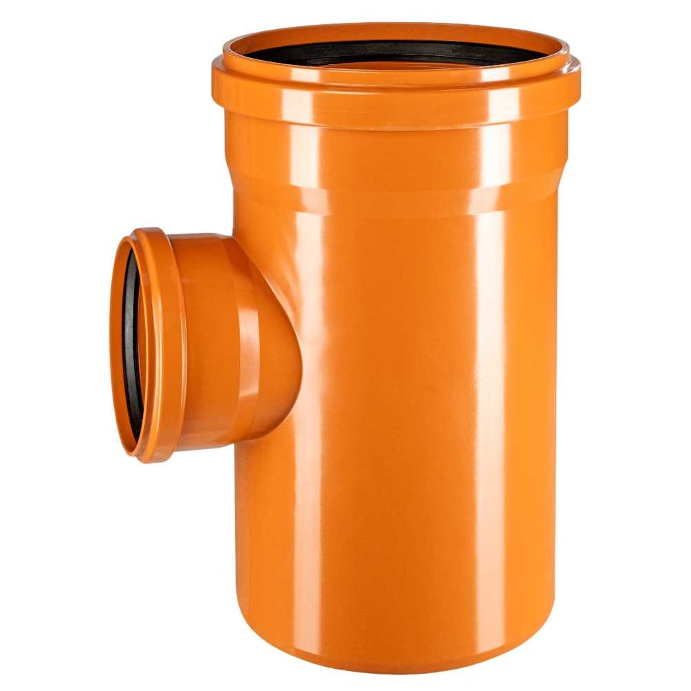Изображение товара Тройник наружной канализации Ostendorf 87 градусов 315х200 мм оранжевый